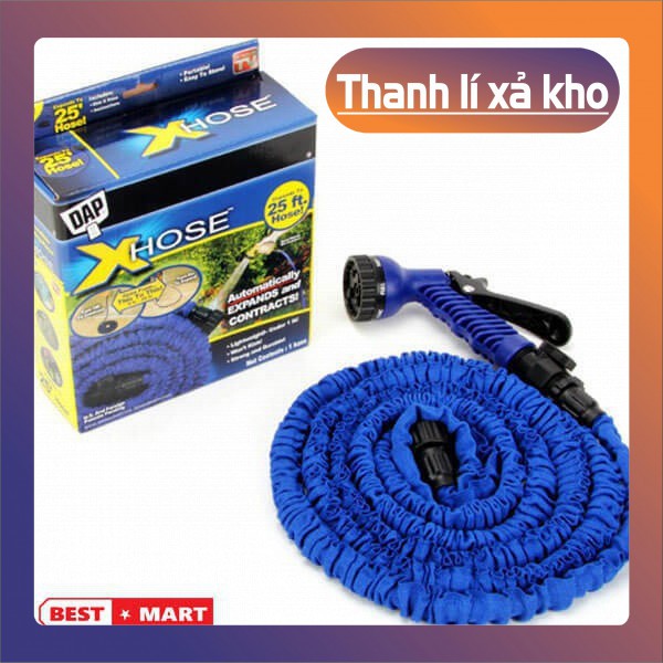 🔏Hàng Loại 1🔏 Vòi Rửa Xe, Tưới Cây, Vòi Xịt Rửa Thông Minh Giãn Nở Magic Hose Giãn Nở 15/30M