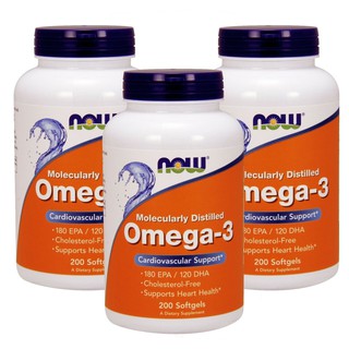 Thực Phẩm Bổ Sung Dầu Cá Now Omega 3 200 Viên