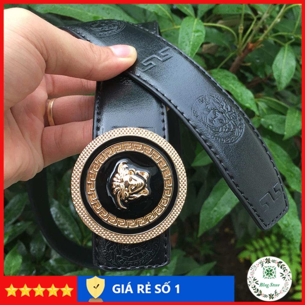 Thắt lưng nam versace, thắt lưng mặt versace, dây nịt nam cao cấp thời trang, VSC001 Xịn