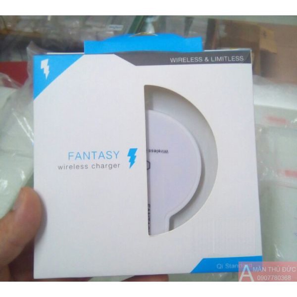  [FREESHIP-99K] BỘ SẠC KHÔNG DÂY FANTASY+CHIP SẠC IPHONE KONFULON  F(M(19)