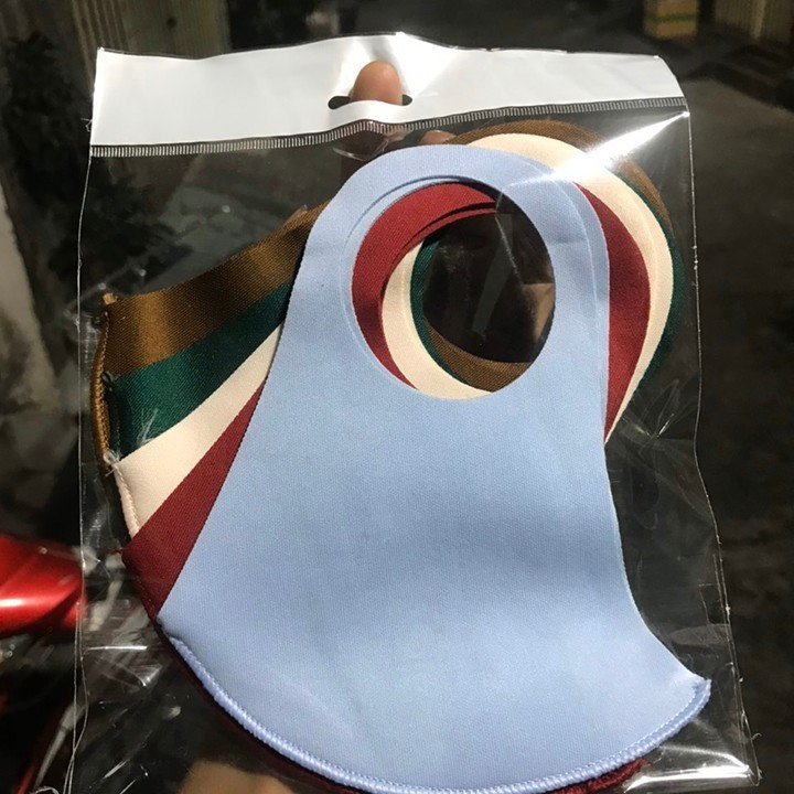 Combo 2 khau trang vai 3D phong cach thoi trang nhieu mau | BigBuy360 - bigbuy360.vn