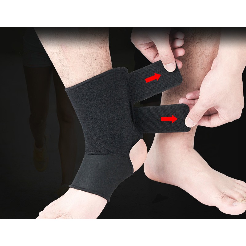 Bó cổ chân có đai thể thao - bảo vệ gót mắt cá co giãn tránh chấn thương Gsports H010