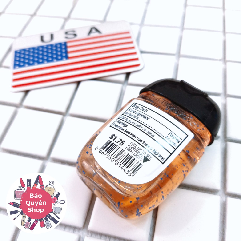 Gel rửa tay khô mini Bath & Body Works - Warm Vanilla Sugar 29mL | BigBuy360 - bigbuy360.vn