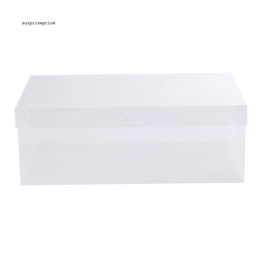 Hộp đựng giày trong suốt nhiều màu tùy chọn tiện dụng