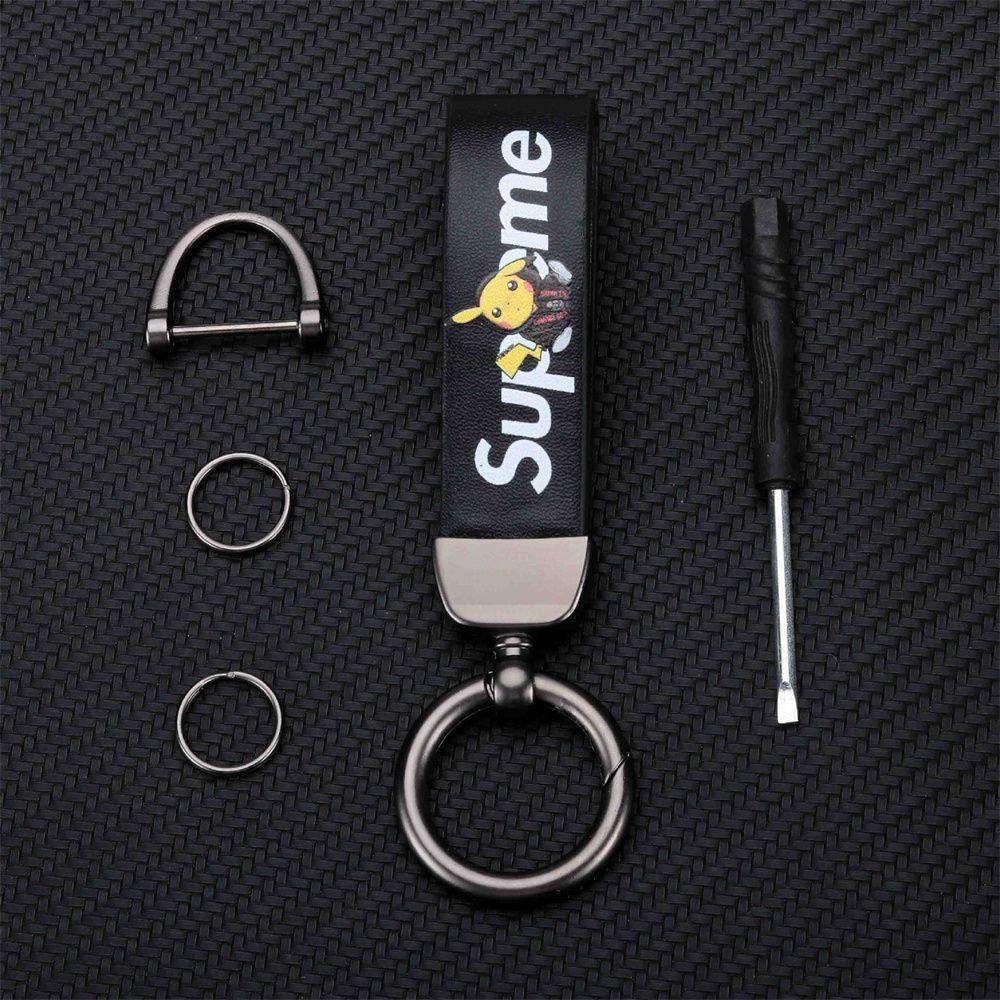 Rebuy1 Móc Khóa Da Hình Pikachu Đáng Yêu Dành Cho Nam Nữ