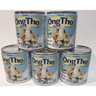 5 lon Sữa đặc Ông Thọ tem xanh 380g Vinamilk