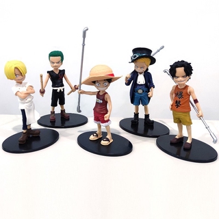 ( Bán lẻ ) Mô hình nhân vật Onepiece thời nhỏ Luffy, Zoro, Sanji, Ace, Sabo,........ - OnePiece
