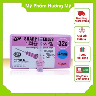Kim Tiêm Meso Kim Tiêm Dưỡng Chất Căng Bóng Da 32G Căng Bóng Tách Sẹo Rỗ Giúp Đưa Dưỡng Chất Vào Da
