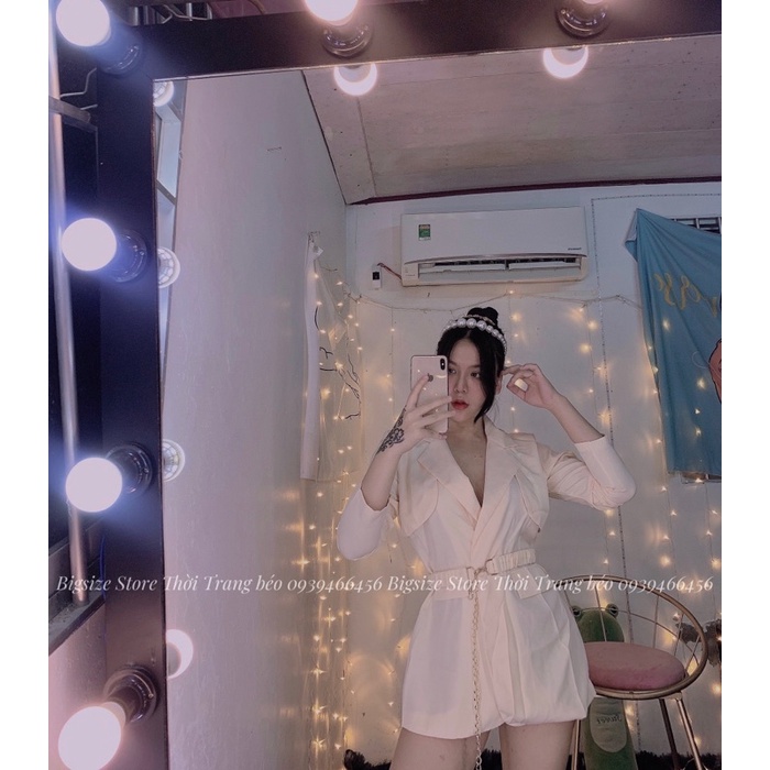 KHOÁT VEST KÈM THẮT LƯNG [BIGSIZE 60-90KG ] | BigBuy360 - bigbuy360.vn