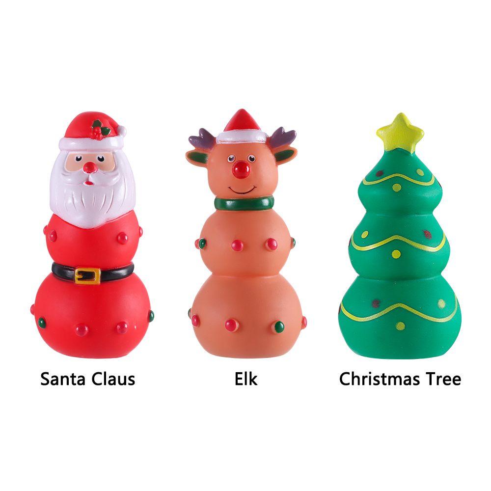 WTTLE Đồ Chơi GặM HìNh Ông Già Noel Cho Thú Cưng