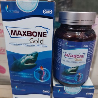 Maxbone Gold  - Hỗ trợ giảm đau xương khớp, thoái hóa khớp (60 viên)