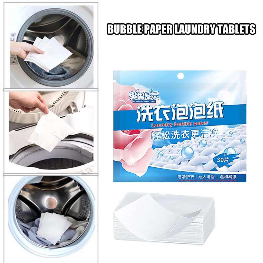 Viên Xà Phòng Giặt Đồ Chuyên Nghiệp Siêu Mỏng Dễ Sử Dụng