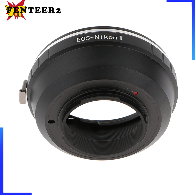 (Fenteer2 3c) Hợp Kim Nhôm Cho Canon Eos Ef Ef S Lens To Nikon 1 Body J1 V1
