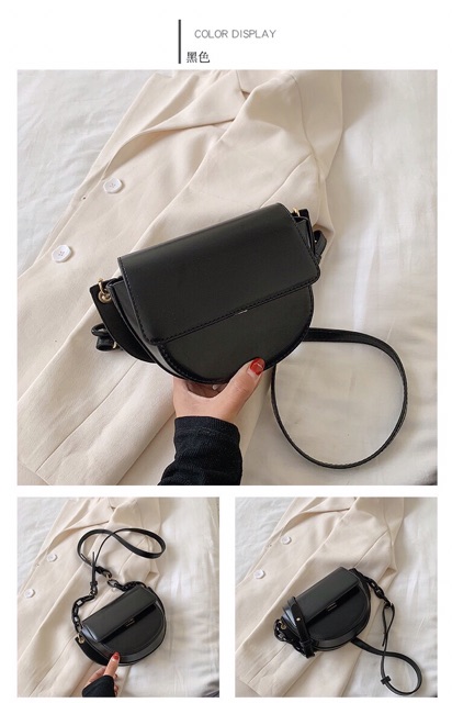 Túi đeo chéo hình bán nguyệt xinh xắn - ST243