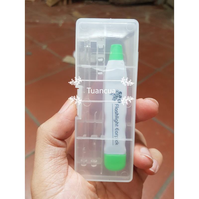 Cây lấy ráy tai, ngoáy tai có đèn LED an toàn không đau cho bé loại tốt bảo đảm vệ sinh