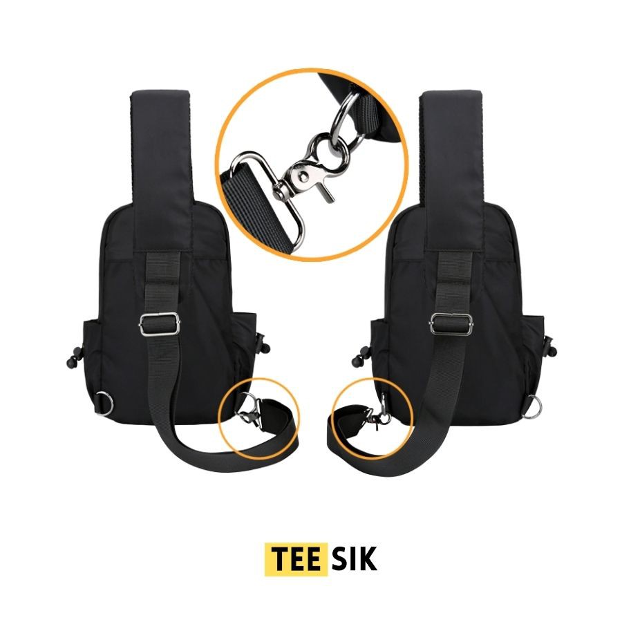 Túi Đeo Chéo Nam Nữ TEE SIK Túi Đeo Vai Thời Trang Phong Cách Hàn Quốc Cao Cấp TS24 | BigBuy360 - bigbuy360.vn