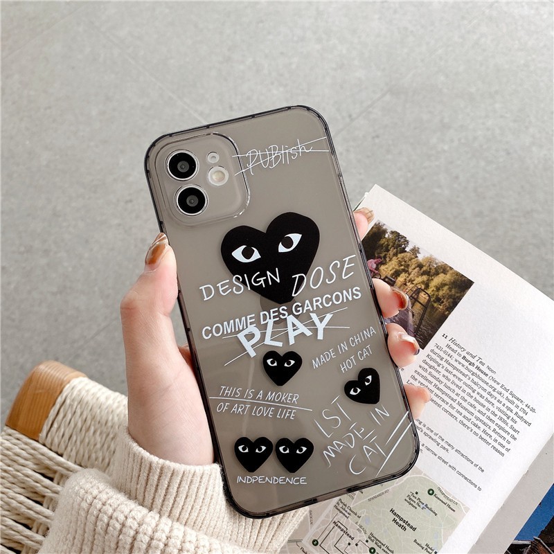 Iphone 6/6p/7/7p/8/8p/xr/x/xs max/11/11pro/11pro max/12/12pro/12pro max fasion love TPU silicon case cover