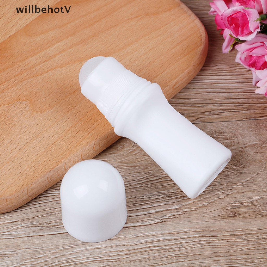 Bộ 5 Lọ Nhựa 30ml Dạng Lăn Đựng Tinh Dầu / Nước Hoa Khử Mùi Tiện Dụng