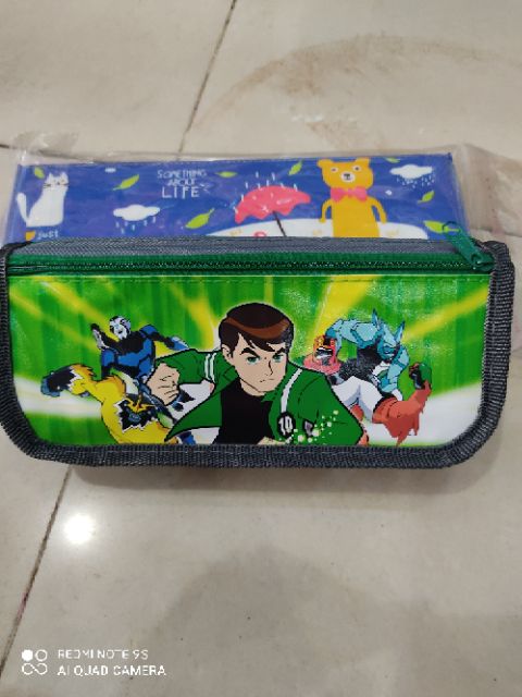 Hộp bút vải hình Ben 10 2 ngăn