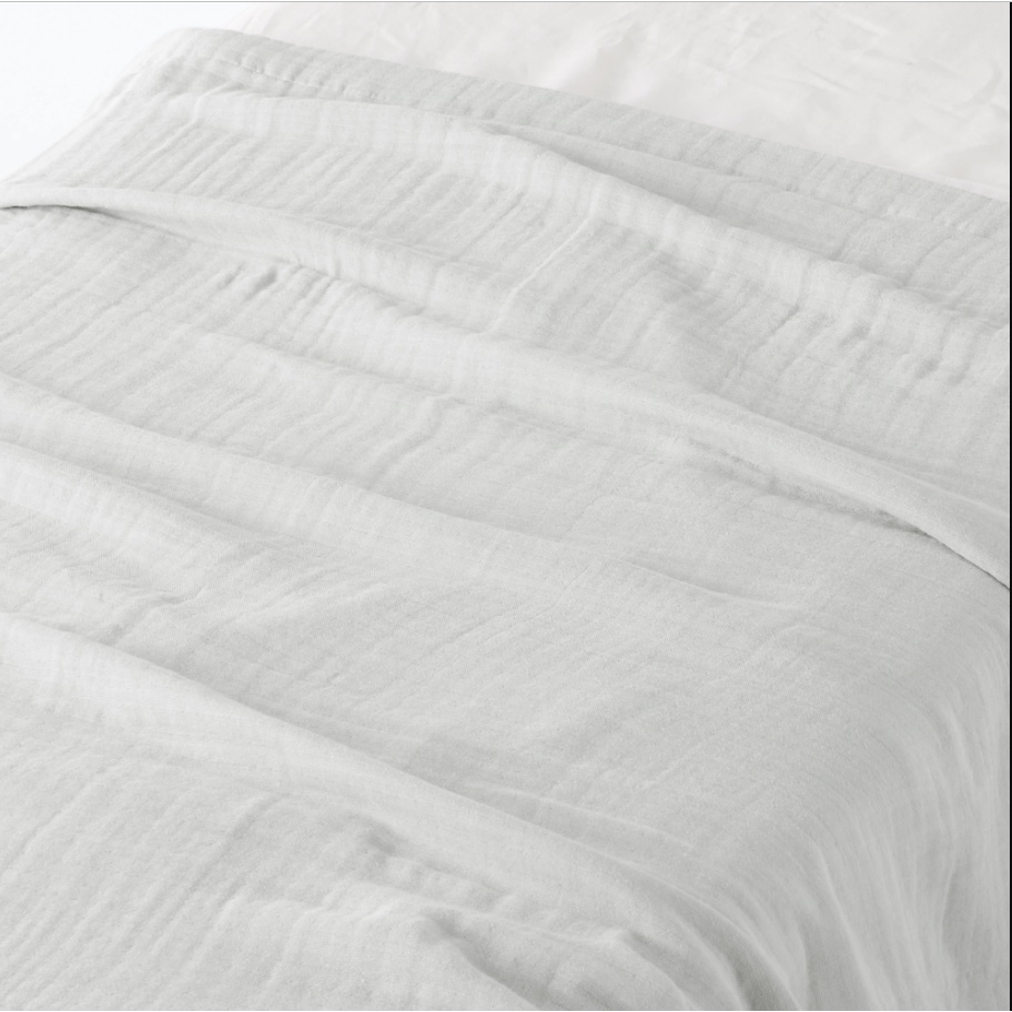 Muji Chăn Cotton Vải Xô 4 Lớp