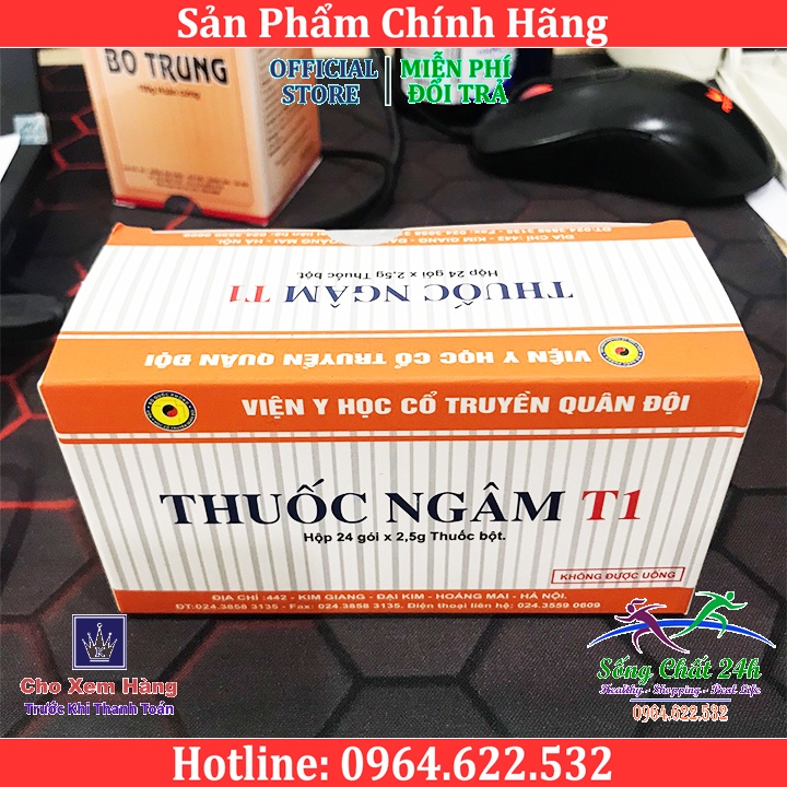 Bột Ngâm Trĩ Viện Y Học Cổ Truyền Quân Đội - Sống Chất 24h