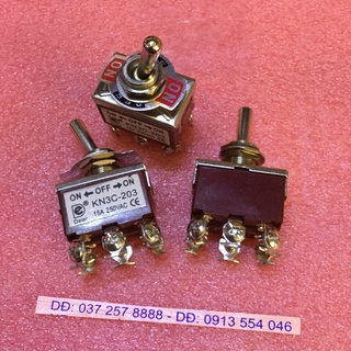 Công tắc 6 chân 3 nấc KN3C-203 -15 A(1 chiếc)