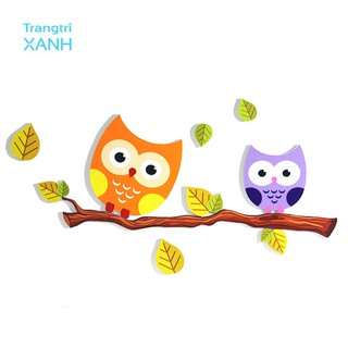 BỘ TRANH TREO TƯỜNG CON CÚ