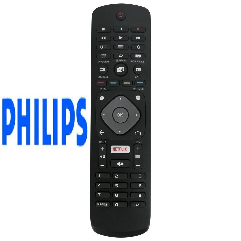 Remote điều khiển tivi PHILIPS smart LED LCD dòng Hybrid (Hàng hãng - Netflix)