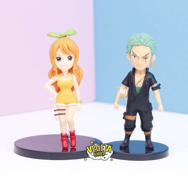 Mô hình One Piece Stampede - 8 nhân vật tự chọn Luffy Zoro Nami Robin Sanji Ace Sabo - Băng hải tặc mũ rơm - Cao 8,5cm