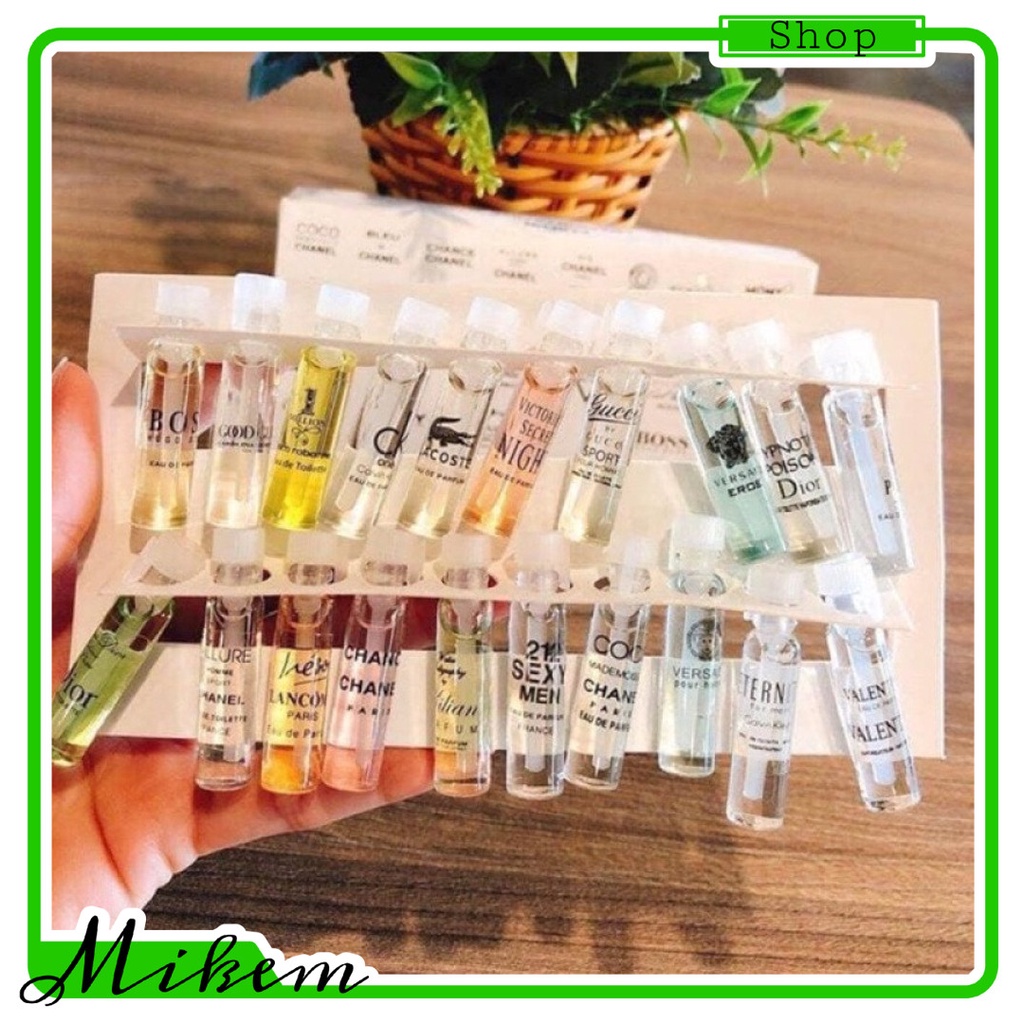 Set 20 Chai Nước Hoa Mẫu Thử Cao Cấp – Nước Hoa – nước hoa mini - Mẫu Thử Nước Hoa - Mẫu Thử Nước Hoa Mini - Nước Hoa Nữ