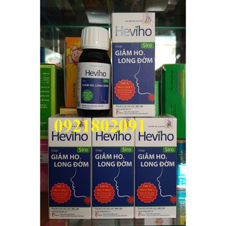 TPCN heviho dạng siro giảm ho long đờm