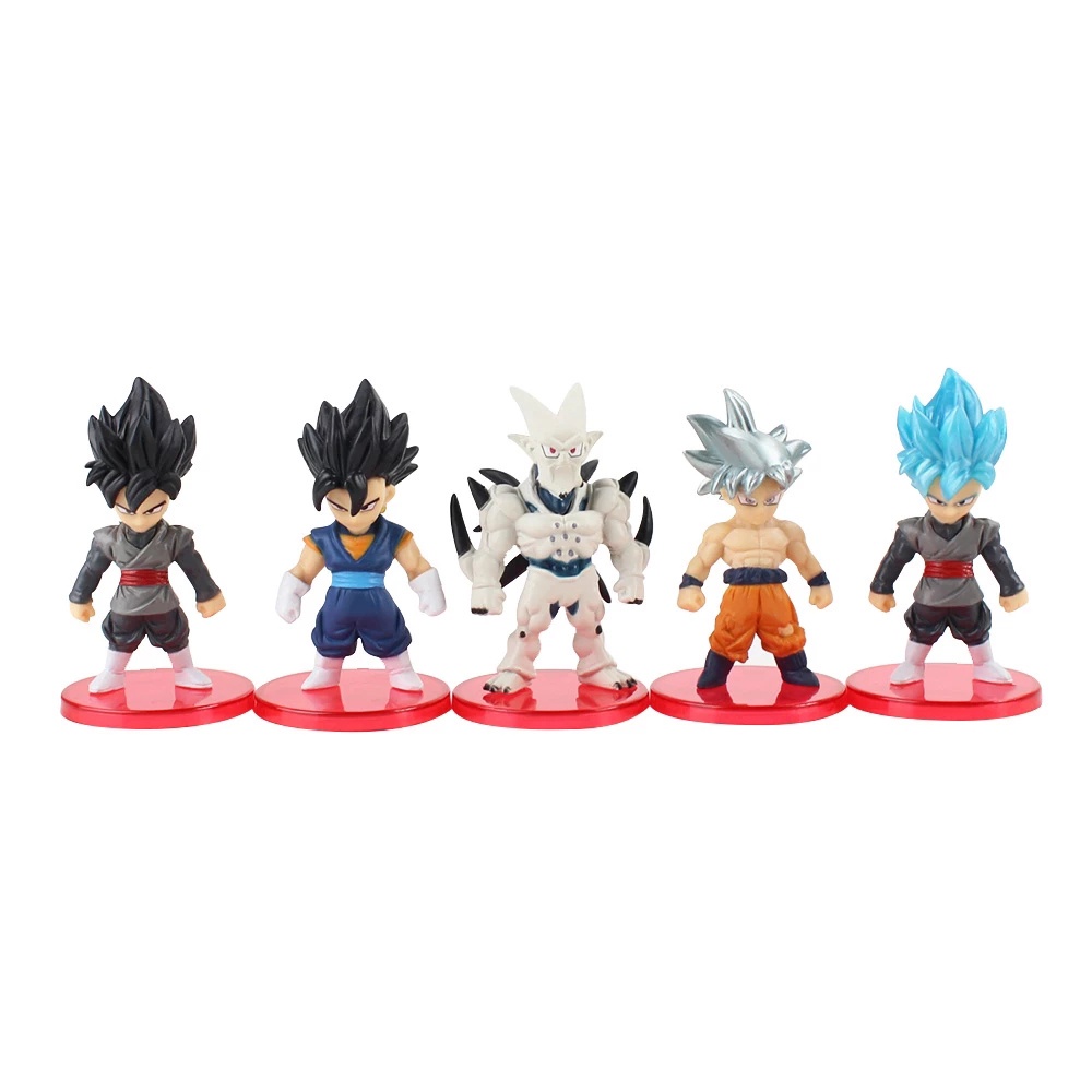 Set 16 Mô Hình Nhân Vật Son Goku Phim Dragon Ball Bằng Pvc