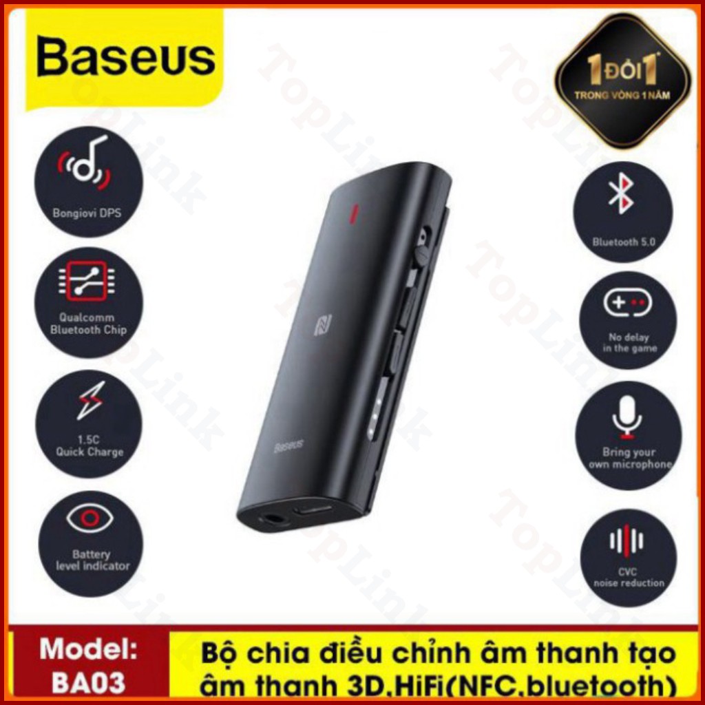 [CHÍNH HÃNG] Bộ Chia Và Điều Chỉnh Âm Thanh BA03 Kết Nối Bluetooth Công Nghệ Lọc Tiếng Ồn Âm Thanh Cho Mic Cho Âm Thanh