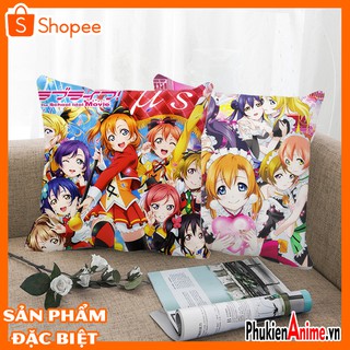 Shop Anime HCM - Áo gối, bao gối, gối sofa, gối tựa lưng 40x40 in hình Anime Love Live