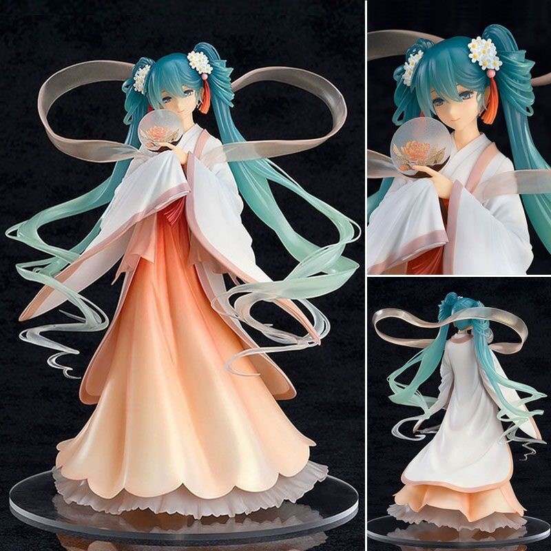 Mô Hình Búp Bê Ca Sĩ Ảo Hatsune miku Mặc Kimono Dễ Thương