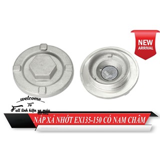 Nắp Xã Nhớt Exciter 135 Exciter 150 Có Nam Chấm