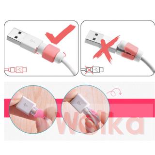 Phụ Kiện Bảo Vệ Đầu Dây Cáp Sạc Cho Iphone Android
