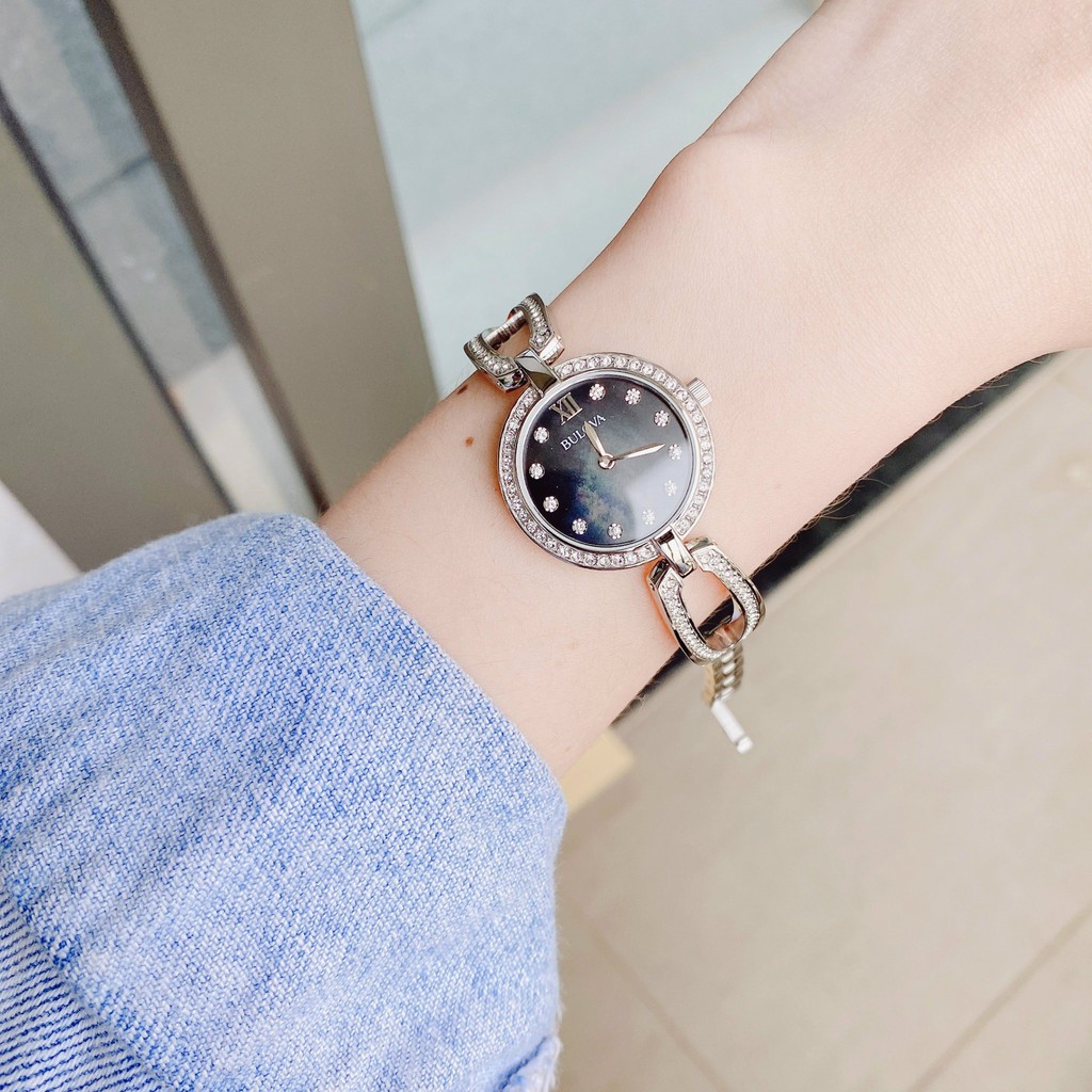 Đồng hồ nữ Bulova 96L224 - Máy Quartz pin - Mặt kính khoáng