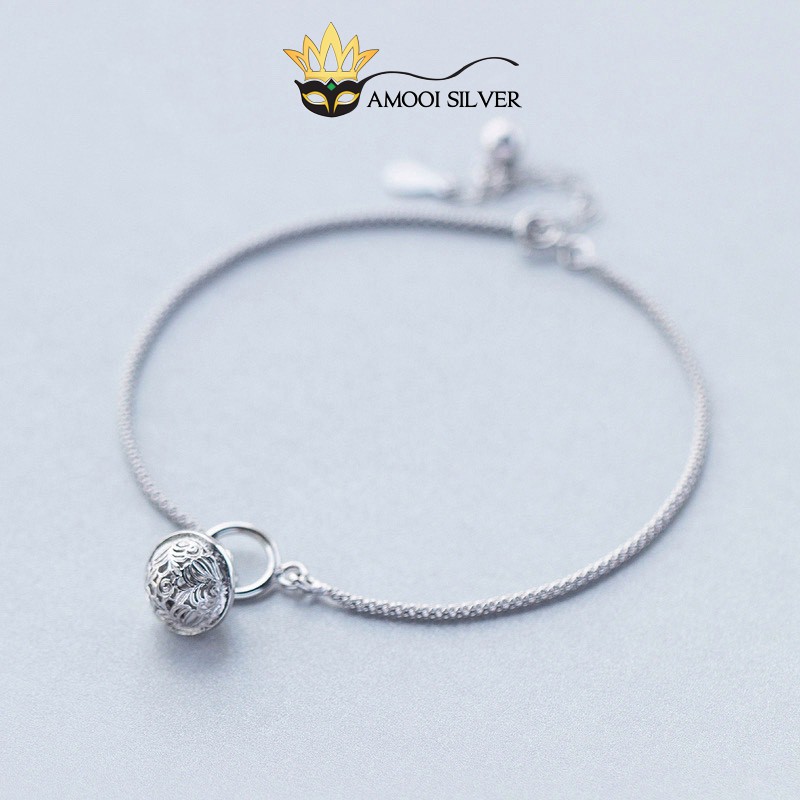 Lắc chân bạc S925 chuông Doraemon - Amooi Silver AC15