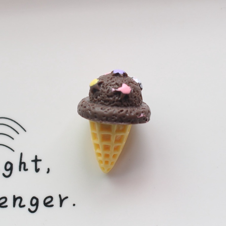 Set 5 Dây Buộc Tóc Hình Que Kem 3D Dễ Thương