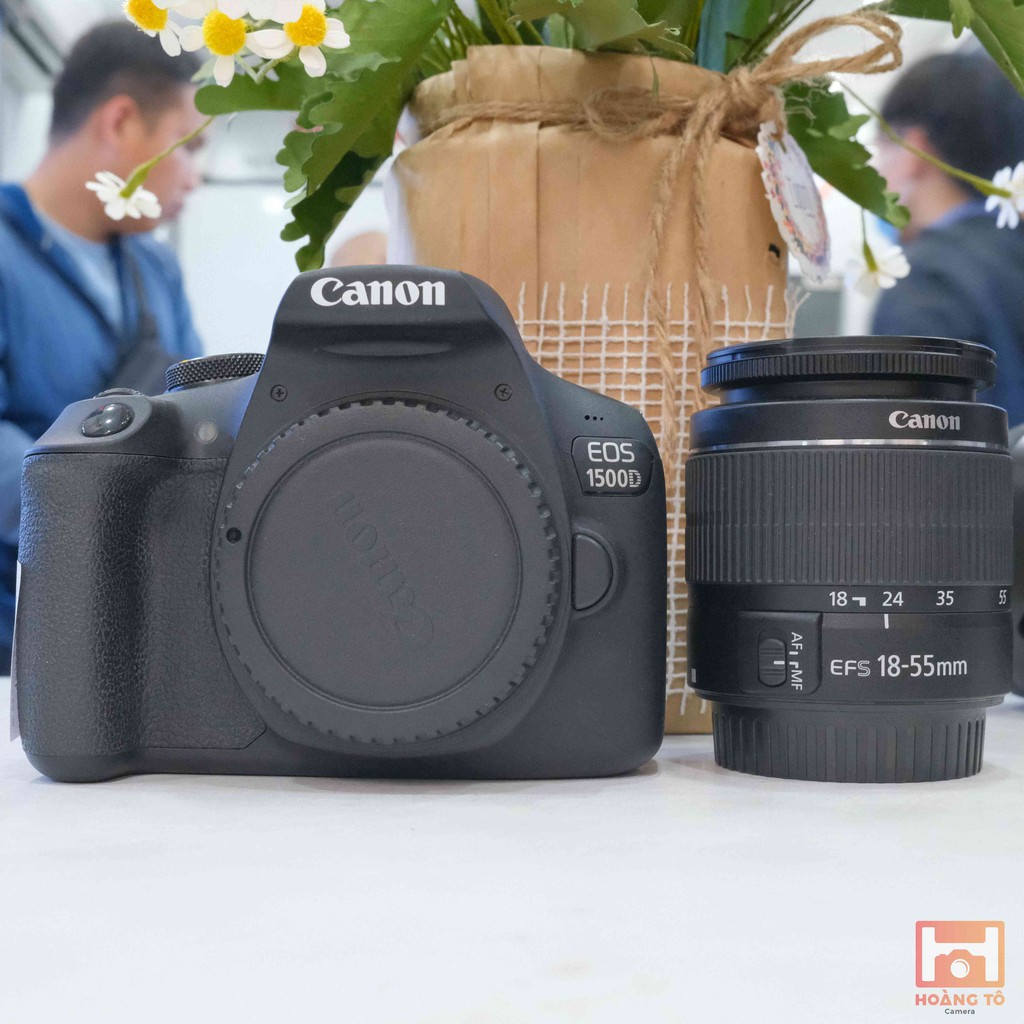 Máy ảnh Canon 1500D + lens kit cũ ĐẸP giá TỐT