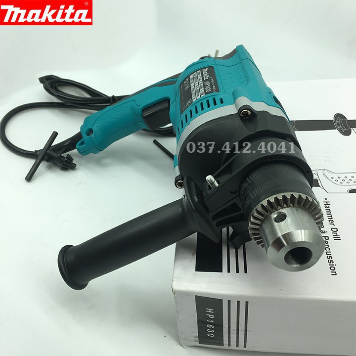 Máy khoan bê tông tốc độ cao 13 ly Makita HP1630 - Máy khoan đục bê tông búa- Máy Bắt Vít