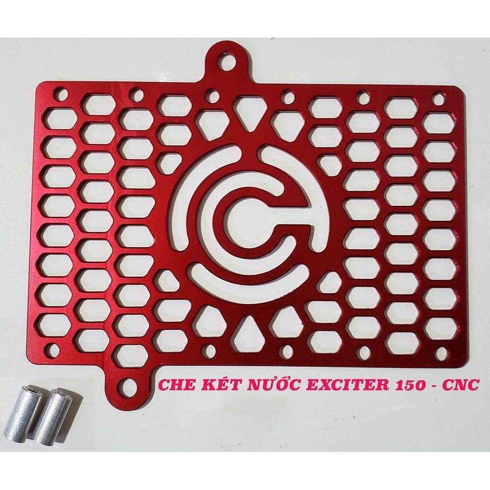 CHE KÉT NƯỚC EXCITER 150 NHÔM CNC MÀU