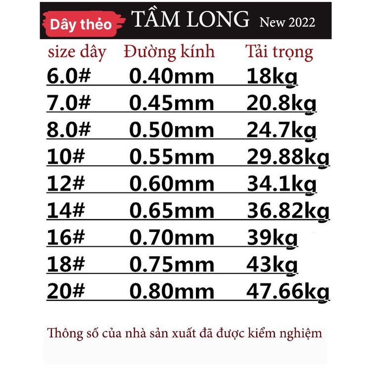 Dây cước săn hàng DONGYANG- TẦM LONG 🔰 Dây Câu Chất lượng cao  🔰 Dây Cước Săn Hàng