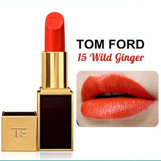 SON TOM FORD VỎ ĐEN - 15 - WILD GINGER