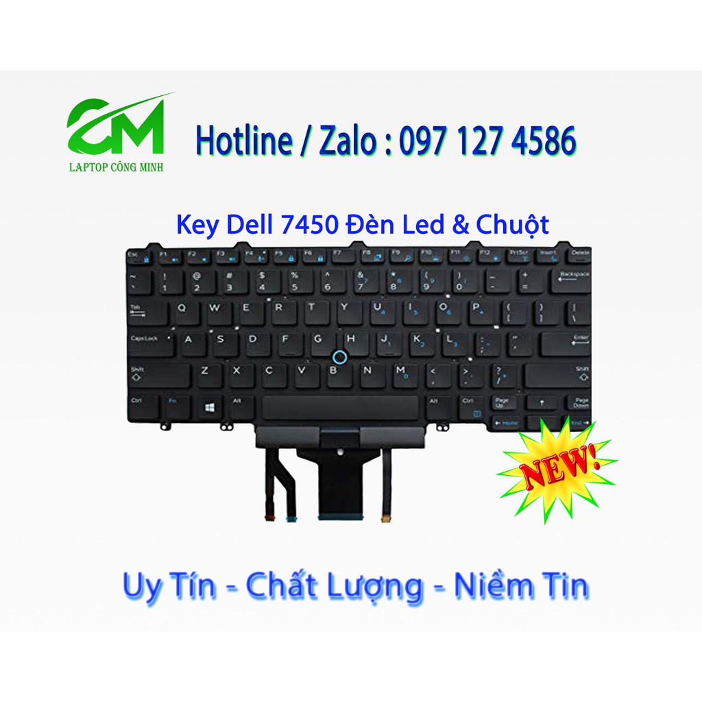 Phím DELL Latitude E5450 E7450 E5470 E7470 E7480 E5450 E7450