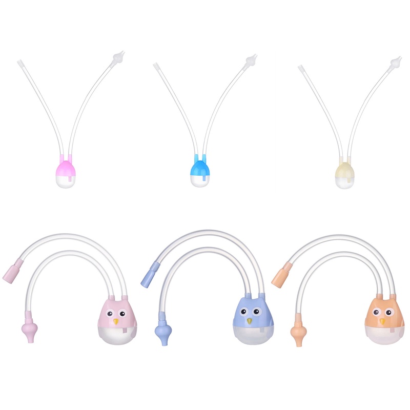 Dụng Cụ Hút Vệ Sinh Đường Mũi Họa Tiết Hoạt Hình Cho Bé