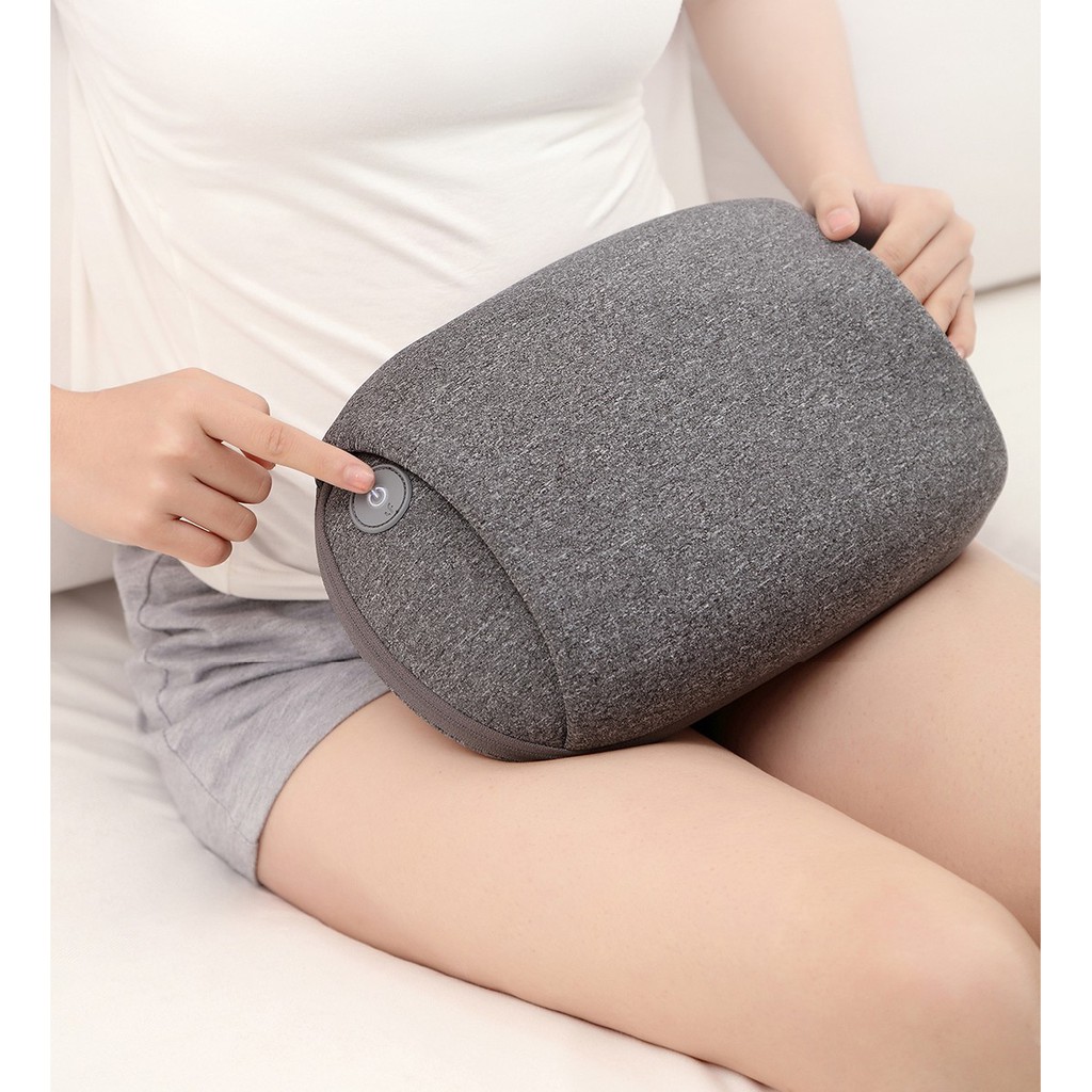 Gối massage XIAOMI LeFan kneading massage pillow cho cổ vai gáy lưng nhiệt vật lý trị liệu tiện lợi toàn thân giảm đau