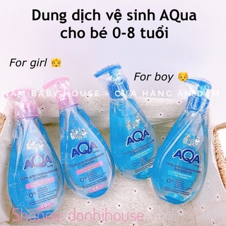 Dung dịch vệ sinh aqa nga an toàn dành cho bé trai và bé gái từ 0-8 tuổi - ảnh sản phẩm 1