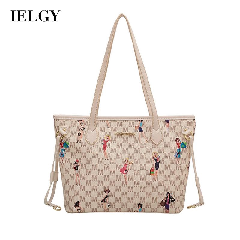 Túi Đeo Vai Cỡ Lớn In Họa Tiết Hoạt Hình Phong Cách Cổ Điển Thời Trang Cho Nữ